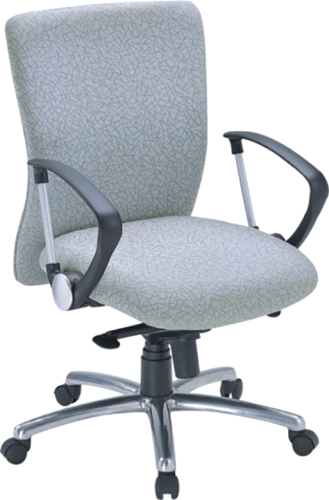 Office Chair|Fabric Medium Back Chair|Office Furniture|Fabric Medium Back Chair|中背椅|班前椅|会客椅|经理椅 CG-B203STG