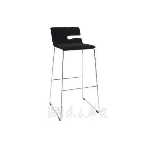 Bar Stool|Leather Facing Bar Stool|Office Furniture|Bar Chair|Bar Stool|酒吧椅 CG-BS458