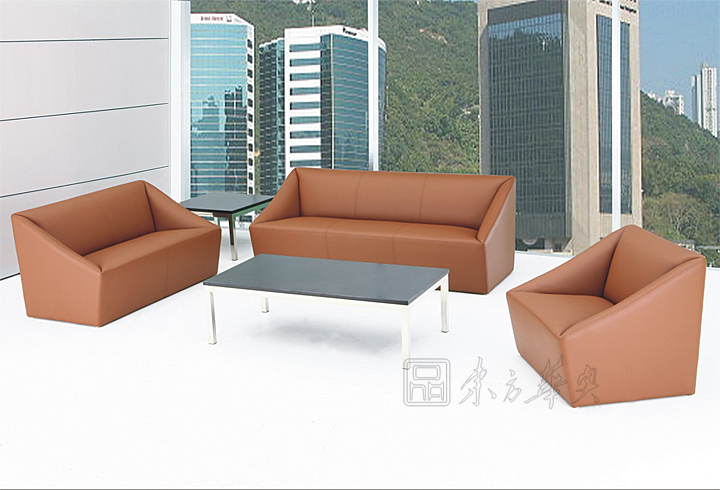 Office Sofa|Traditional Leather Sofa|Office Furniture|Traditional Leather Sofa|真皮沙发 CG-CTZPSF-18