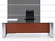 Glass Executive DeskCG-EA2-D02_Office Furniture_Glass Executive Desk_Office Desk
