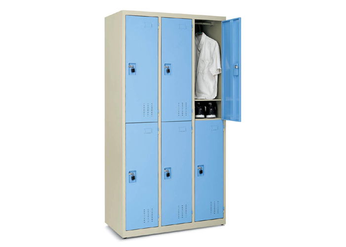 Steel Furniture|Steel Locker|Office Furniture|6-doors Steel Locker|更衣柜|衣柜 CG-HX-06G
