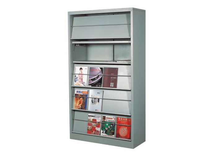 Library Furniture|Magazine Rack|Office Furniture|5 level magazine shelf|期刊架 CG-T-5A