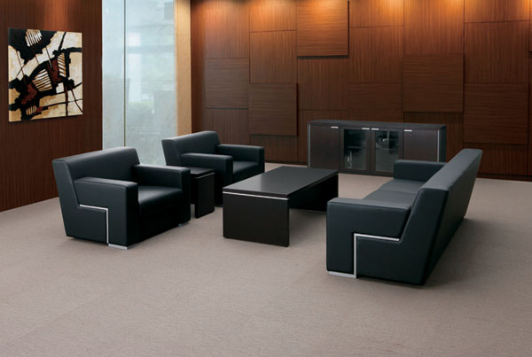 Office Sofa|Modern Leather Sofa|Office Furniture|Modern Leather Sofa|真皮沙发 CG-LX8210