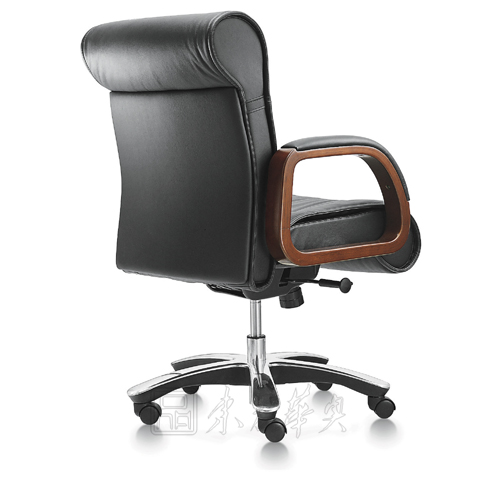 Office Chair|Classical Medium Back Chair|Office Furniture|Leather Medium Back Chair|办公椅|真皮椅 CG-P823