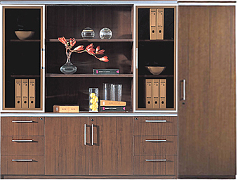 Filing Cabinet|Hardwood Filing Cabinet|Office Furniture|Solid Wood Filing Cabinet|资料柜|档案柜|储存柜 CG-SMWJG-11