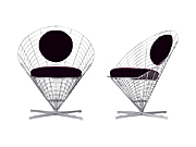 ��˿����CG-Wire-Cone-Chair_�칫�Ҿ�_��˿����_�����Ҿ�