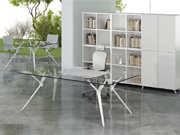 Glass Executive DeskCG-louis-10_Office Furniture_Glass Executive Desk_Office Desk