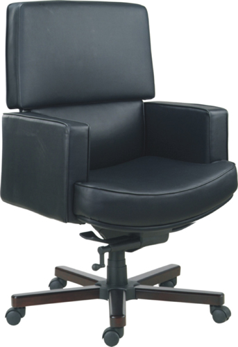 Office Chair|Classical Medium Back Chair|Office Furniture|Leather Medium Back Chair|经典中班椅|经理椅|中背椅|主管椅|会议椅|办公转椅 CG-J903STG