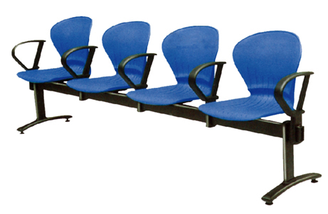 Public Chair|Plastic Bench|Office Furniture|Plastic Bench|等候椅|机场椅 PE001-4