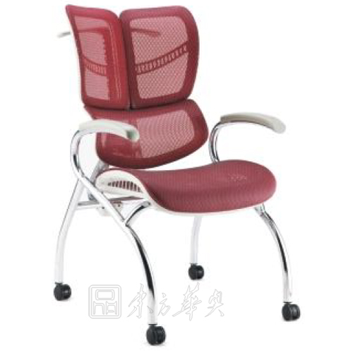 Training Furniture|Multifunction Chair|Office Furniture|Mesh Multifunction Chair|班前椅|洽谈椅|网布椅|会客椅 cg-fym03-G-4C