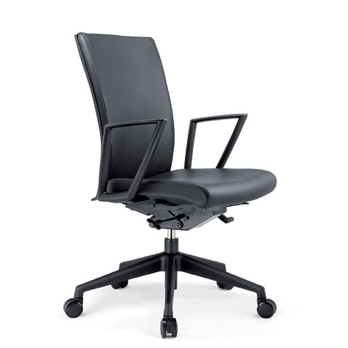 Office Chair|Fashion Medium Back Chair|Office Furniture|Leather Medium Back Chair|中班椅,真皮办公椅 CG-932N