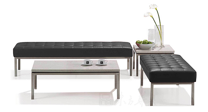 办公沙发|休闲沙发|办公家具|弗罗伦斯条形沙发|条形沙发,条凳,设计师椅