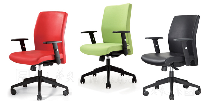 Office Chair|Fashion Medium Back Chair|Office Furniture|Leather Medium Back Chair|中班椅,真皮中班椅