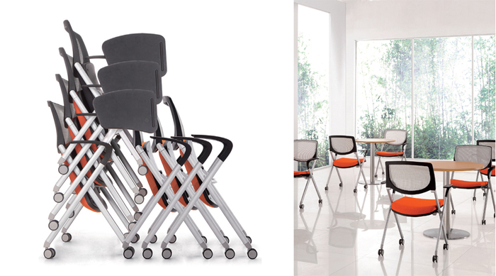 Training Furniture|Mesh Training Chair|Office Furniture|Mesh Training Chair|培训椅,多功能培训椅