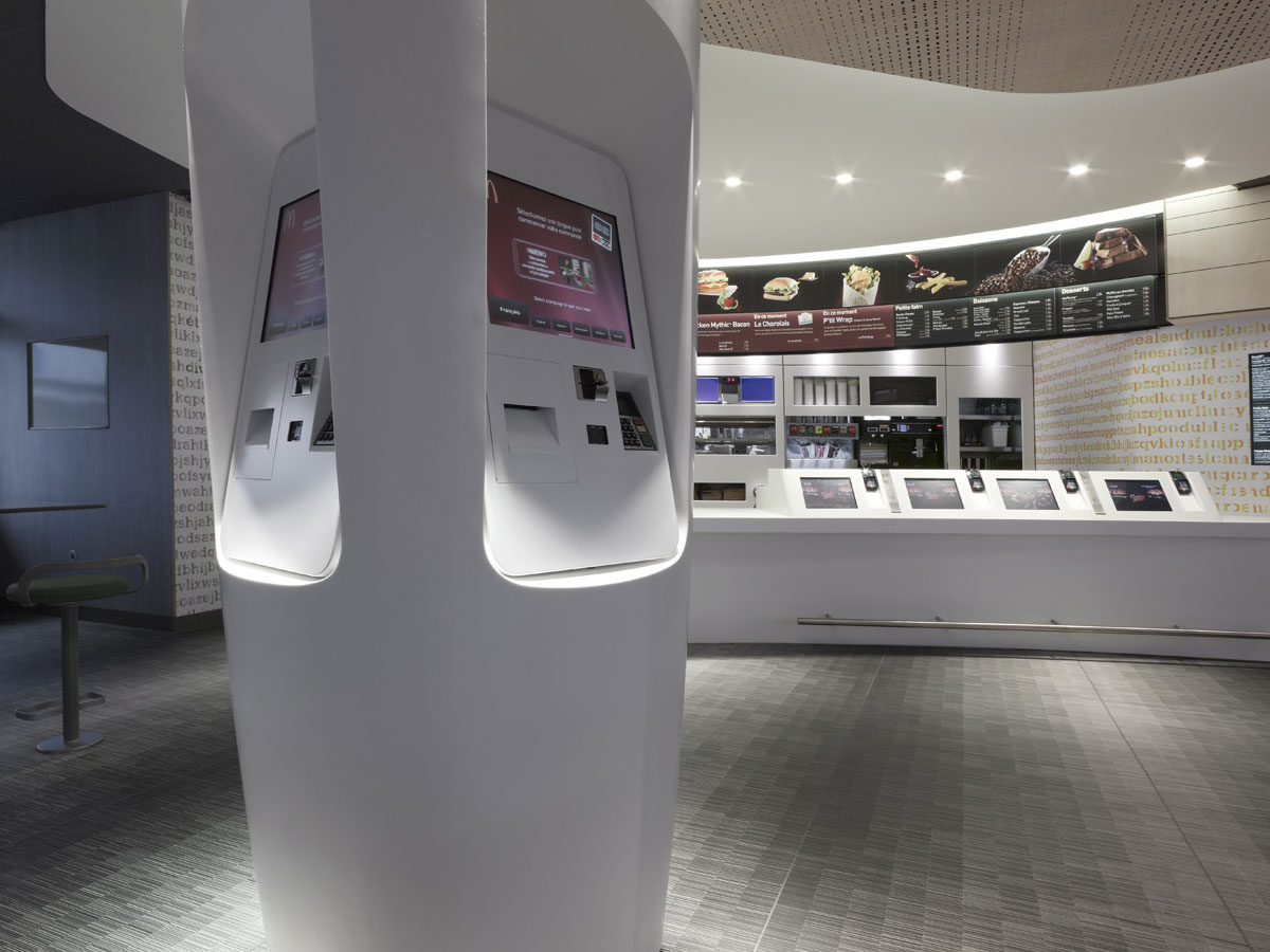 McDonald's restaurant furniture design